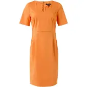 Comma Jurk oranje
