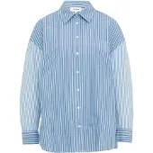 s.Oliver Blouse marine / royal blue/koningsblauw / wit