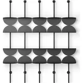 Umbra SOLIS ADJUSTABLE SHELVES BLACK