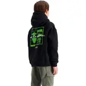 BLACK BANANAS hoodie met backprint zwart Sweater Jongens Katoen Capuchon - maat 152