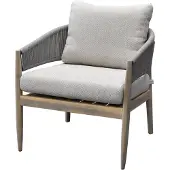 AVH-Collectie Cocoon lounge tuinstoel rope light grey