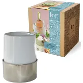 Coolstuff With Love Giftbox Ijskoeler Ø16xH18cm Zilver zilver Metaal
