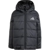 Adidas Sportjas 'Essentials 3-Stripes Padded Jacket' zwart / wit