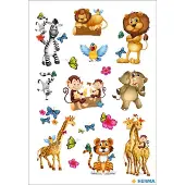 Herma Stickers de dieren v. de dierentuin - 20 stuks