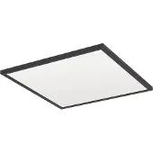 Eglo Slimme badkamer lamp Rovito-Z vierkant - zwart - 50x50cm