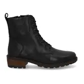 Solidus Boots 'Stiefelette Damen 61000 01006 Echtleder in schwarz' zwart