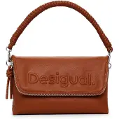 Desigual Desigualvoor vrouwen. 25SAXPAM Bruin mini schoudertasje (OSFA), Casual, Polyurethaan