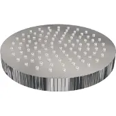 Brauer Stripe Hoofddouche 25cm - Chroom - Messing - Kranen, Douchekranen, Hoofddouches - 8720724571373 - Kranen, Douchekranen, Hoofddouches