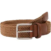 Lloyd Gevlochten riem bruin, Effen