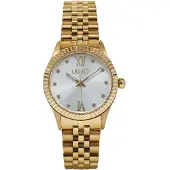 Liu Jo Analoog horloge 'Tiny' goud / transparant / parelwit