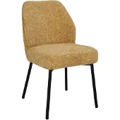 LivingFurn Eetkamerstoel Tess Honey- Set van 2