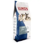 Lukos Adult Large met lam & rijst hondenvoer 2 x 3 kg