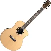 Washburn Bella Tono Suprema SC40SCE Natural Jumbo elektro-akoestische gitaar