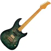 Sire Larry Carlton S10 Hss Tgr Dc Mn Trans Green