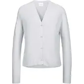 MADELEINE Gebreid vest wit