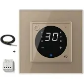 Livolo Thermostaat voor vloerverwarming met CV | Smart Home | Goud |