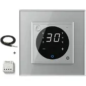 Livolo Thermostaat voor vloerverwarming met CV | Smart Home | Grijs |