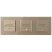 Livolo | Goud | SR | 3 | Slide-Dimmer | Wisselschakelaar - Bekijk