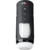 PDX Elite - verwarmde masturbator - zwart