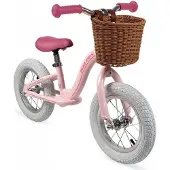 Janod - Bikloon - Vintage metaal roze loopfiets
