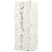 SP Collection Vaas 17,5x17,5xH33cm fluid white Vea