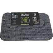 StayPut Placemat en onderzetter set - grijs -