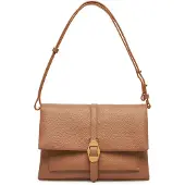 Coccinelle Schoudertas 'Dorian' cognac