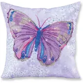 Diamond Dotz Butterfly Purple - Diamond Painting (38x38 cm)