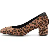 Woden Pumps bruin / zwart