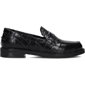 Stefano lauran Dames Loafers 12032 - Zwart - Maat 38