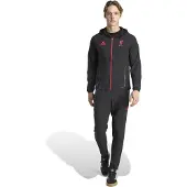 Adidas Liverpool Vis Tech Trainingspak Full-Zip Zwart Rood