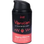Huismerk Vibration! Tintelende Gel Strawberry - 15 ml
