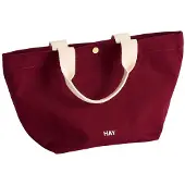 HAY Draagtas Everyday Tote Bag Mini Burgundy