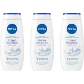 Nivea Douche - Crème Sensitive - Voordeelverpakking 3 x 250 ml