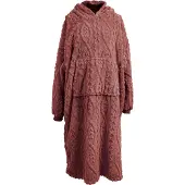 Unique living hoodie pleun 78x120cm marsala