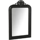 J-Line Wall mirror ema wood black