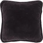 Unique living sierkussen carmel 45x45cm dark purple