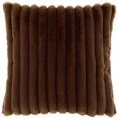 Unique living sierkussen peppe 45x45cm rocky brown