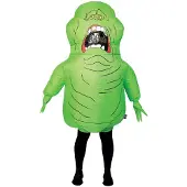 Smiffys - Ghostbusters Inflatable Slimer Kostuum - Groen