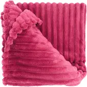 Unique living plaid lex 150x200cm fuchsia