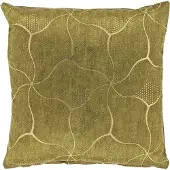 Unique living sierkussen celina 45x45cm moss green