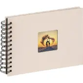 Walther design SA-109-W Fun Wedding Selection - Spiraal album - Formaat 23 x 17 cm - Crème wit