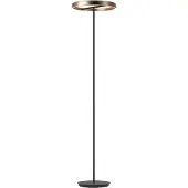 Stars of Light Vloerlamp Trabuco zwart met bruin Ø 42cm