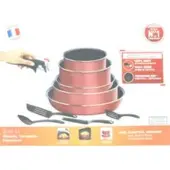 Tefal Ingenio Easy Rouge Hoogwaardig Aluminium Pannenset - 10 Delig