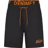 DENIMFY Heren Short DFNeo bequem Zwart XL Volwassenen Zwembroek Zwemshort