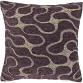 Unique living sierkussen lux 45x45cm dark purple