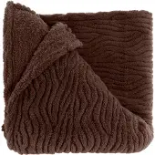 Unique living plaid clio 150x200cm rocky brown