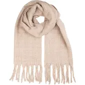 Clayre & Eef Wintersjaal Dames 50x210 cm Roze Textiel