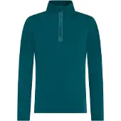 Protest Skipully Girls Refabrizoy 1/4 Zip Active Top Rainstorm Blue-Maat 152