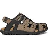 Geox Sandalen taupe / zwart